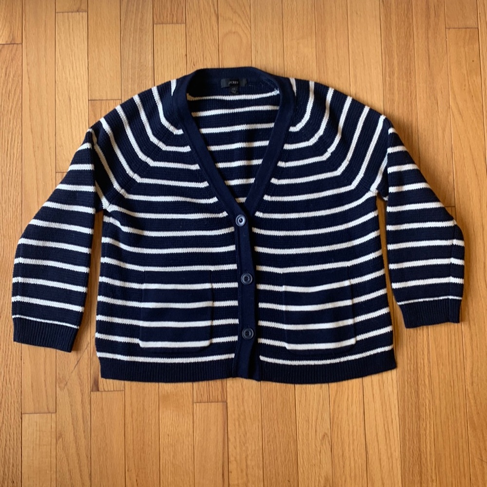 Jcrew cropped sweater, EUC only worn once
